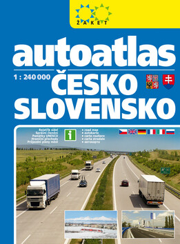 Česko, Slovensko autoatlas 1:240 000
