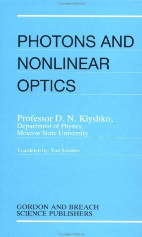 Photons Nonlinear Optics