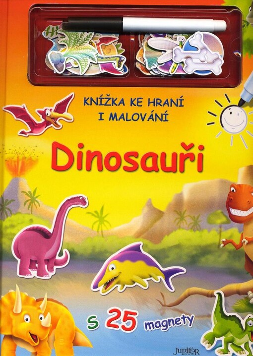 Dinosauři : knížka ke hraní i malování