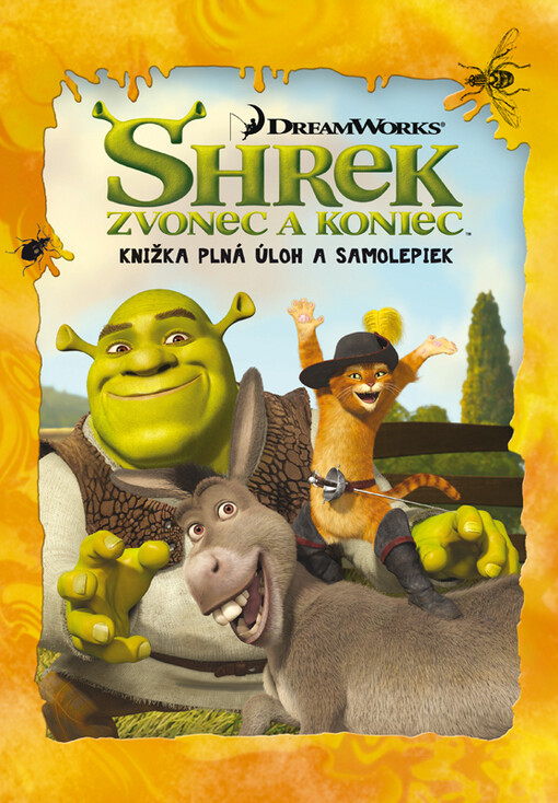 Shrek - Zvonec a koniec - Knižka plná úloh a samolepiek