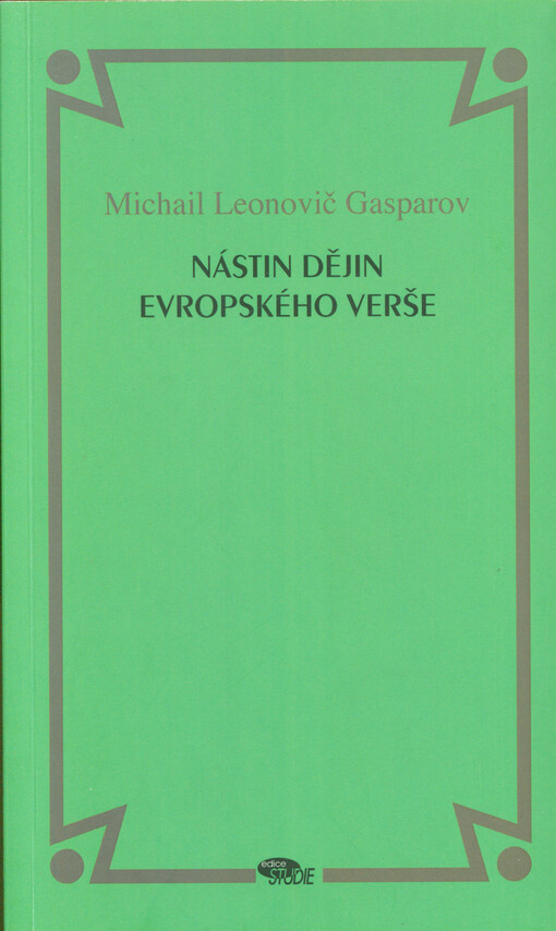 Nástin dějin evropského verše