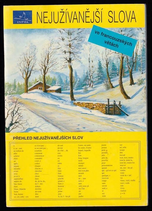 Nejužív. slova ve franc.větách