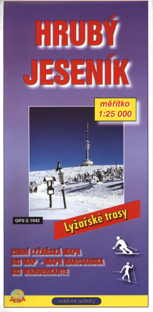 Hrubý Jeseník zimní lyžařská mapa 1:25^000 : lyžařské trasy