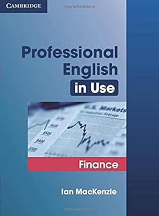 Professional English in Use Finance - MACKENZIE, I.