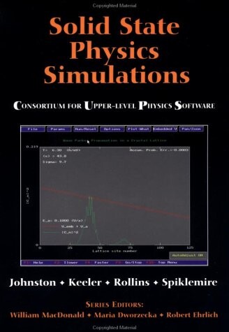 Solid State Physics Simulations The Consortium for Upper-Level Physics Software