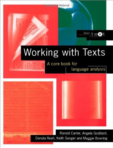Working with texts :a core book for language analysis