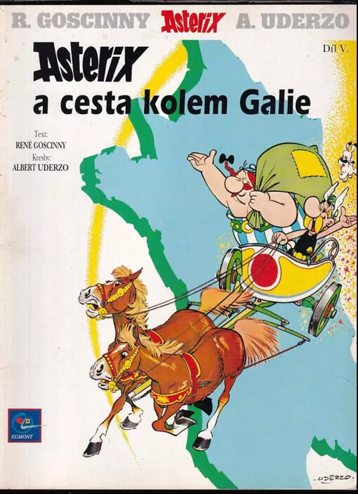 Asterix a cesta kolem Galie - Uderzo Goscinny