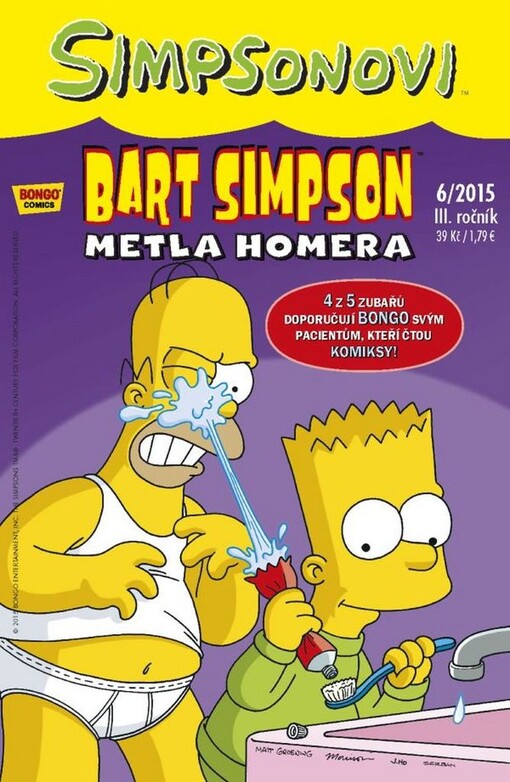 Bart Simpson 2015/6: Metla Homera