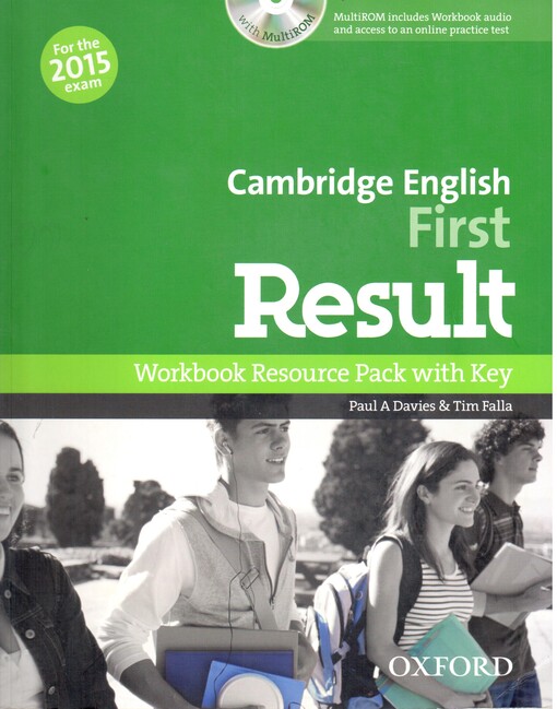 Cambridge English first result, workbook