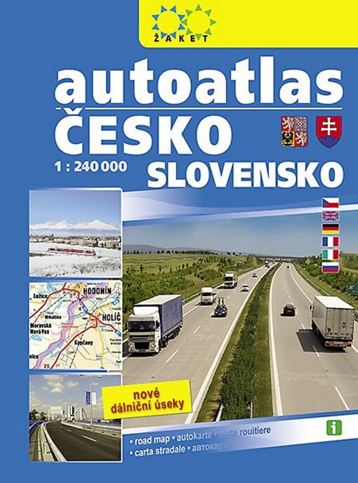 Autoatlas Česko Slovensko 1 : 240 000