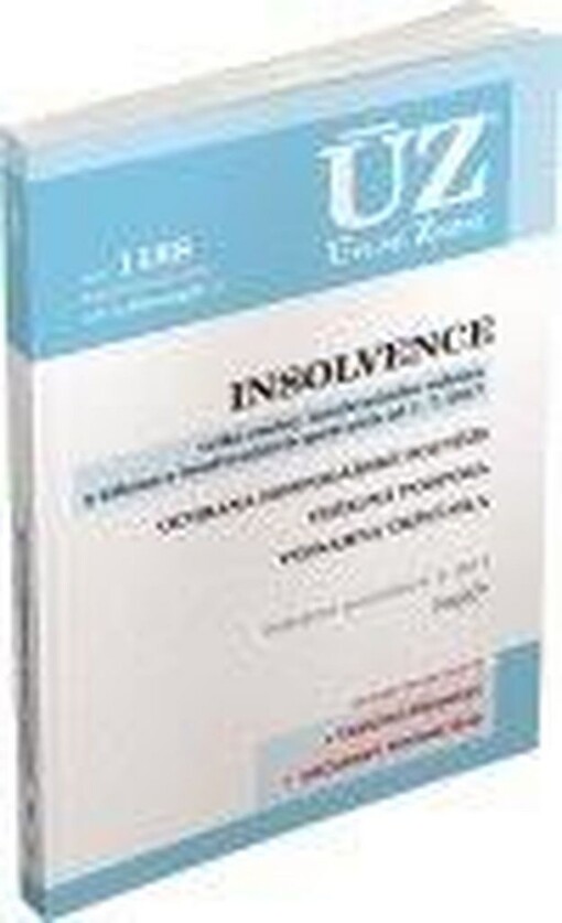 ÚZ č. 1188 Insolvence, ochrana hosp. soutěže