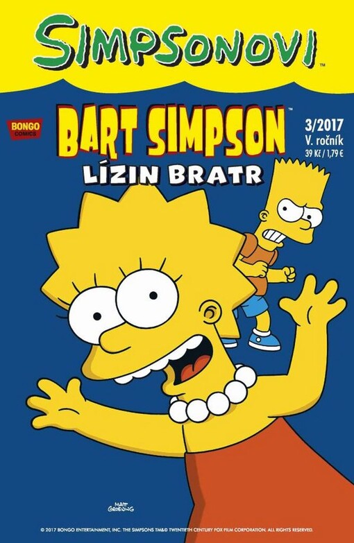 Bart Simpson 2017/3: Lízin bratr