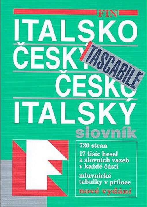 Italsko-český, česko-italský kapesní slovník = Dizionario tascabile italiano-ceco, ceco-italiano