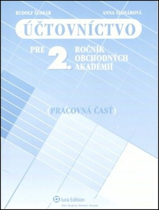 Účtovníctvo pre 2. ročník obchodných akadémii