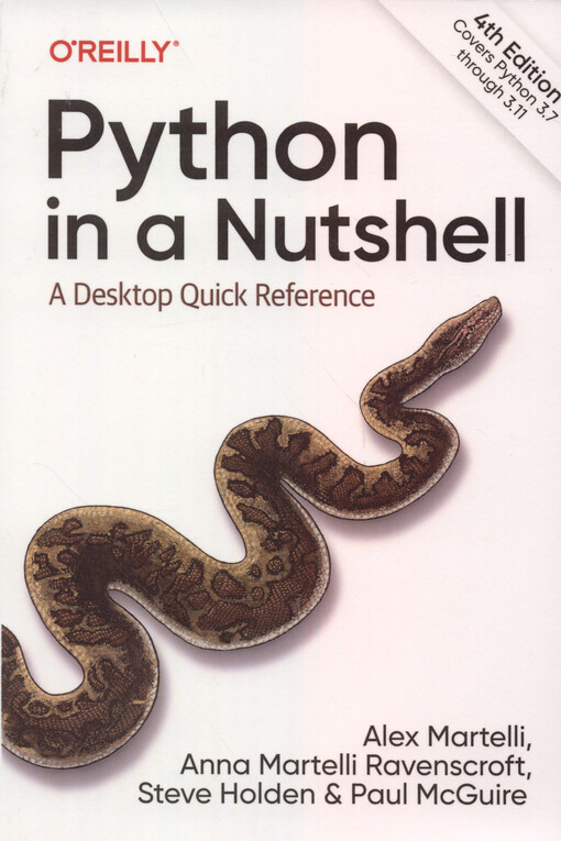 Python in a nutshell : a desktop quick reference
