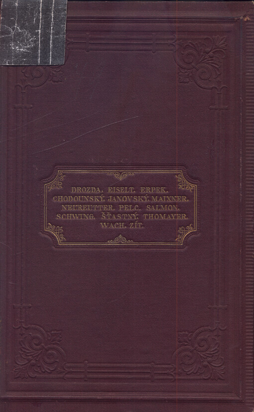Odborná pathologie a therapie. Díl prvý, Nemoci sdělné : fysikální výzkum - theorie infekční - pravidla při epidemíích