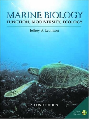 Marine biology :function, biodiversity, ecology