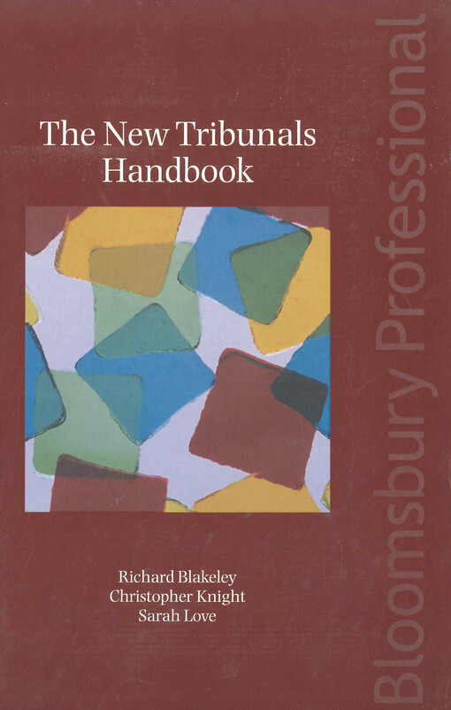 The new tribunals handbook
