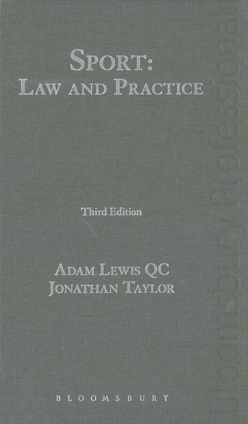 Sport: law and practice