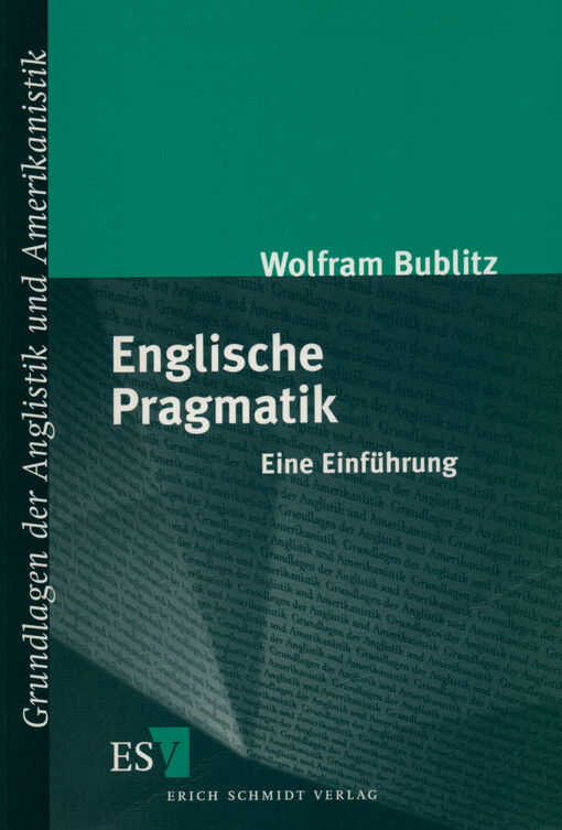 Englische Pragmatik : eine Einführung