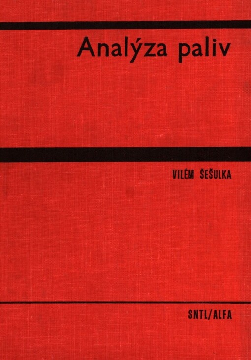 Analýza paliv :vysokoškolská učebnice