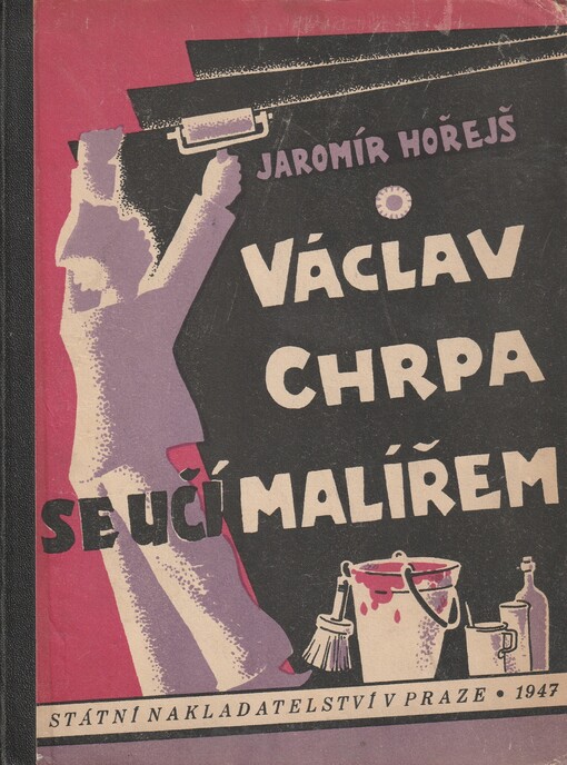 Václav Chrpa se učí malířem