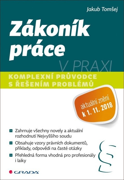 Zákoník práce v praxi | Tomšej Jakub - e-kniha