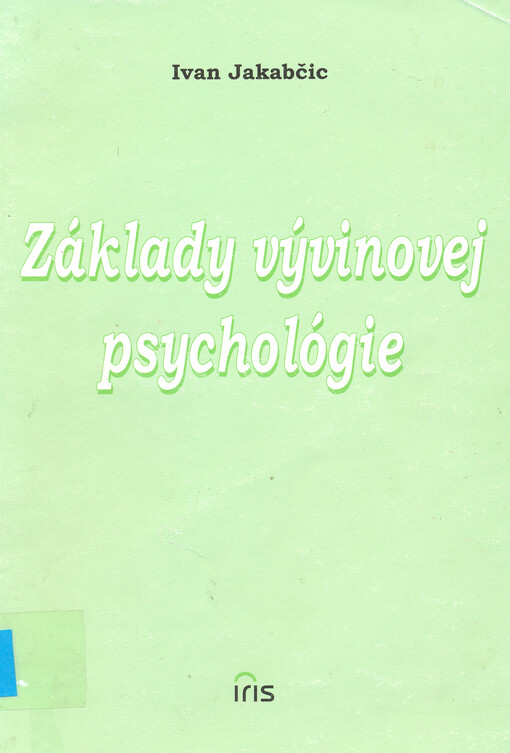 Základy vývinovej psychológie