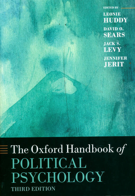 The Oxford handbook of political psychology