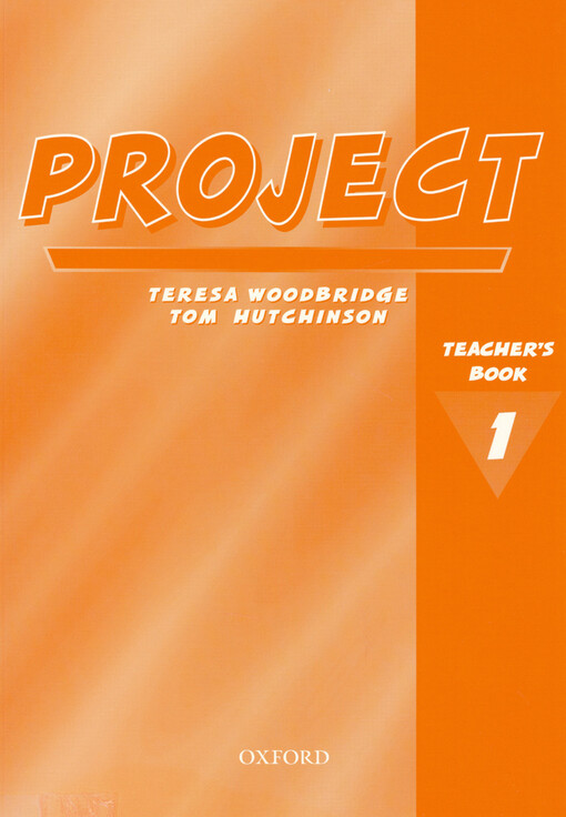 PROJECT 1 TEACHER´S BOOK - Hutchinson