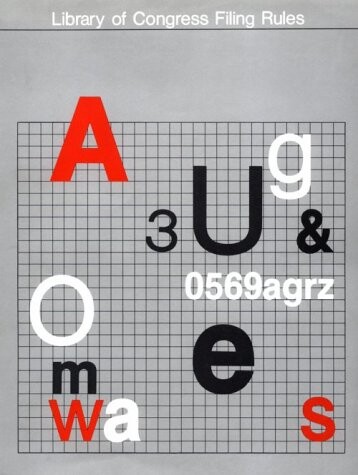 Library of Congress Filing Rules