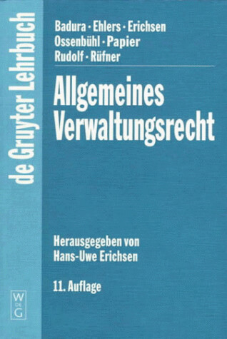 Allgemeines Verwaltungsrecht