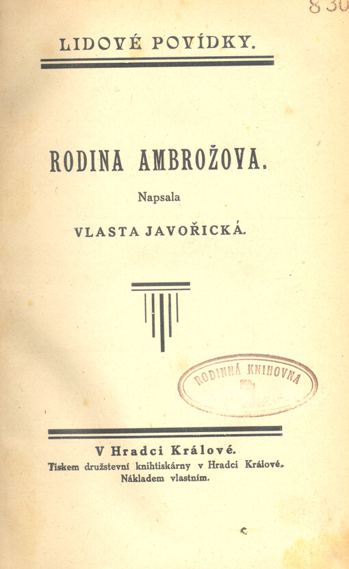 Rodina Ambrožova