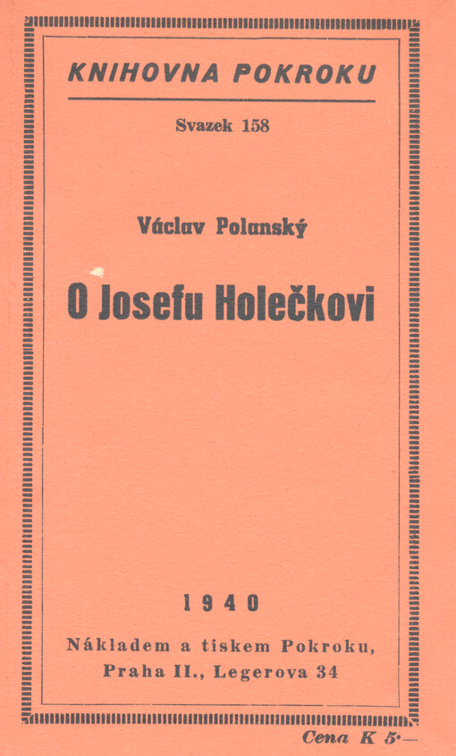 O Josefu Holečkovi