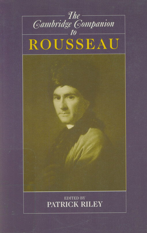 The Cambridge companion to Rousseau