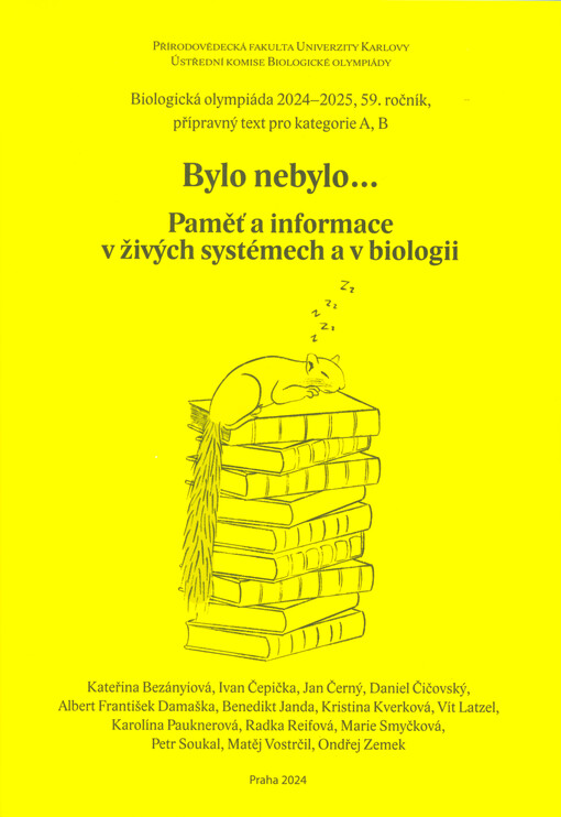 Biologická olympiáda. Školní kolo, kategorie A, B