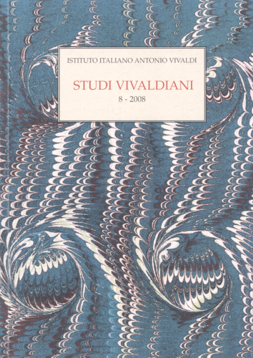 Studi Vivaldiani  8 / 2008