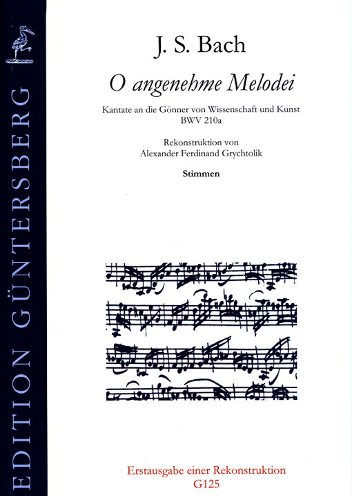O angenehme Melodei BWV 210a