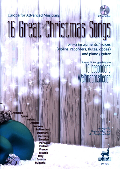 Europa für Fortgeschrittene : 16 besondere Weihnachtslieder. Vol. 2