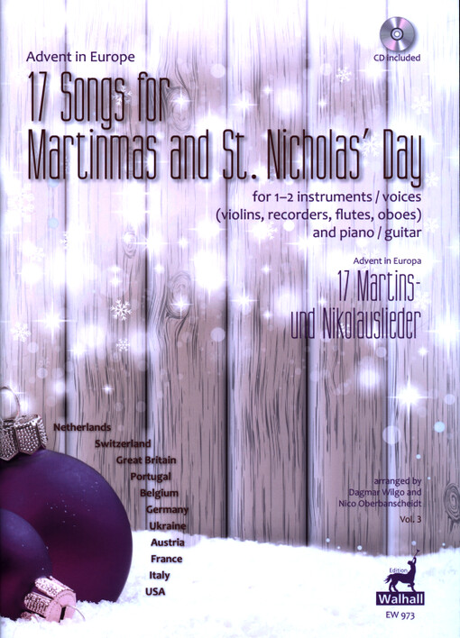 Advent in Europa: 17 Martins- und Nikolauslieder