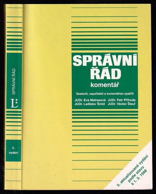 Správní řád :komentář /