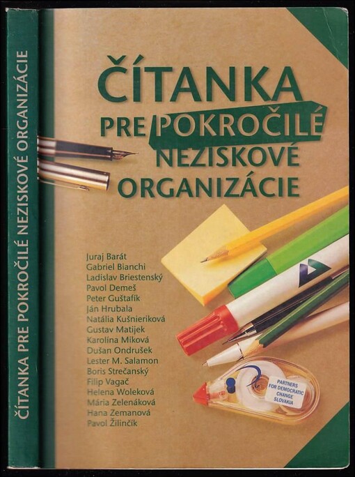 Čítanka pre pokročilé neziskové organizácie
