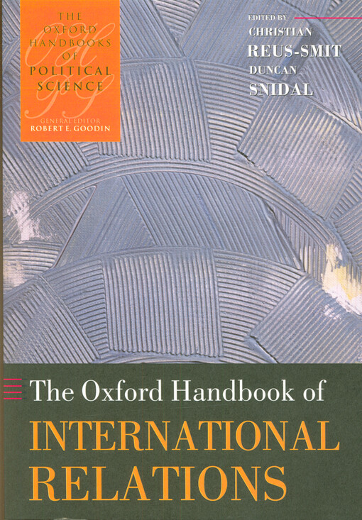 The Oxford handbook of international relations