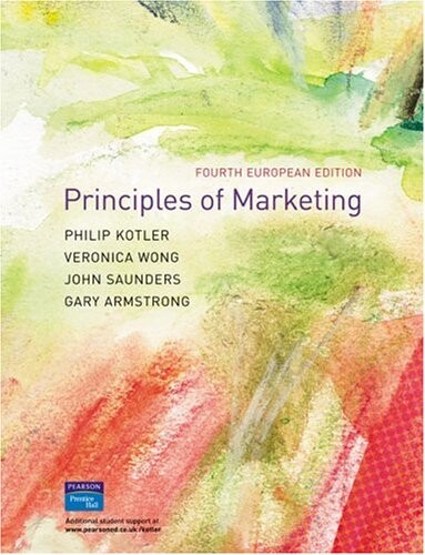 Principles of Marketing: European Edition (Pie)