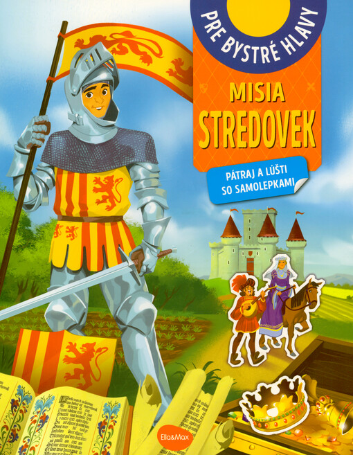 Misia stredovek : pátraj a lúšti so samolepkami