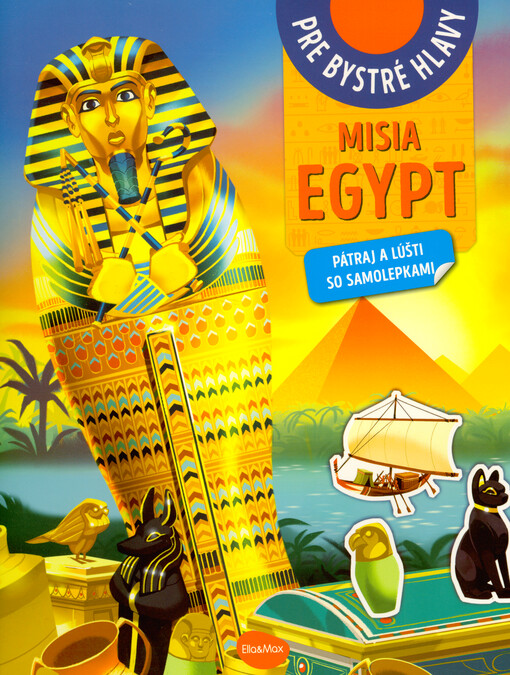 Misia Egypt : pátraj a lúšti so samolepkami