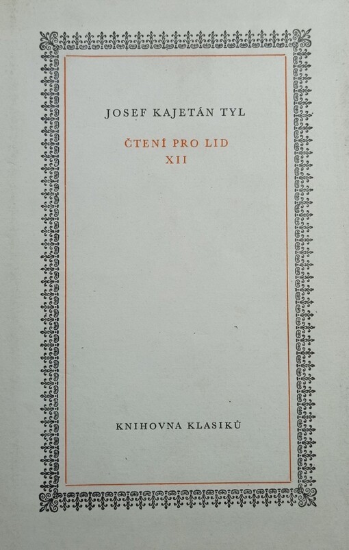 Čtení pro lid :(publicistika 1846, 1847, 1851)