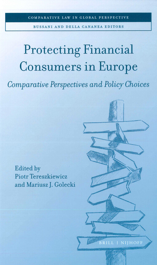 Protecting financial consumers in Europe : comparative perspectives and policy choices