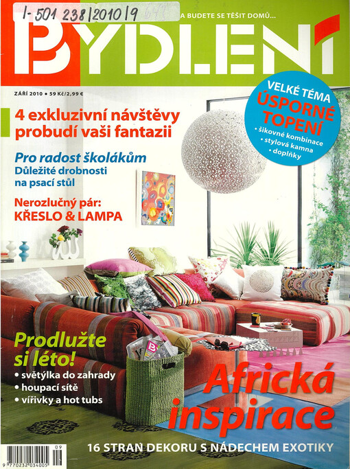 Bydlení : bytová kultura - architektura - design - životní styl