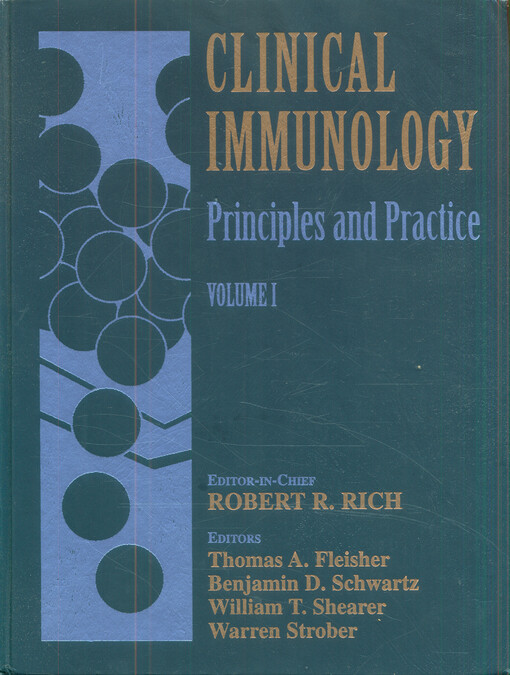 Clinical immunology : principle and practice. V.1, Glossary, Index